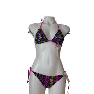Island Soul Two-Piece Bikini – Purple – Size Small – New with Tags